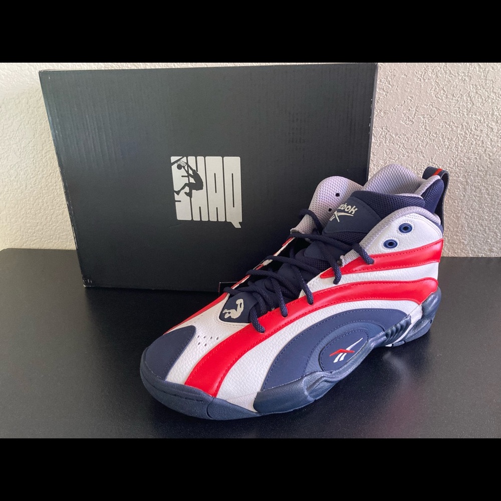 🔥HOST PICK🔥 NEW REEBOK SHAQ SHAQNOSIS SZ 12 BASKETBALL ATHLETIC SNEAKERS SHOES - Picture 3 of 15